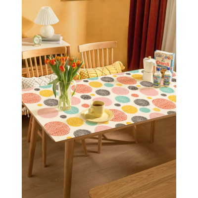 Різнокольорова скатертина для кухні та їдальні на замовлення "Colorful", 60*90 см Різнокольорова скатертина для кухні та їдальні на замовлення "Colorful", 60*90 см